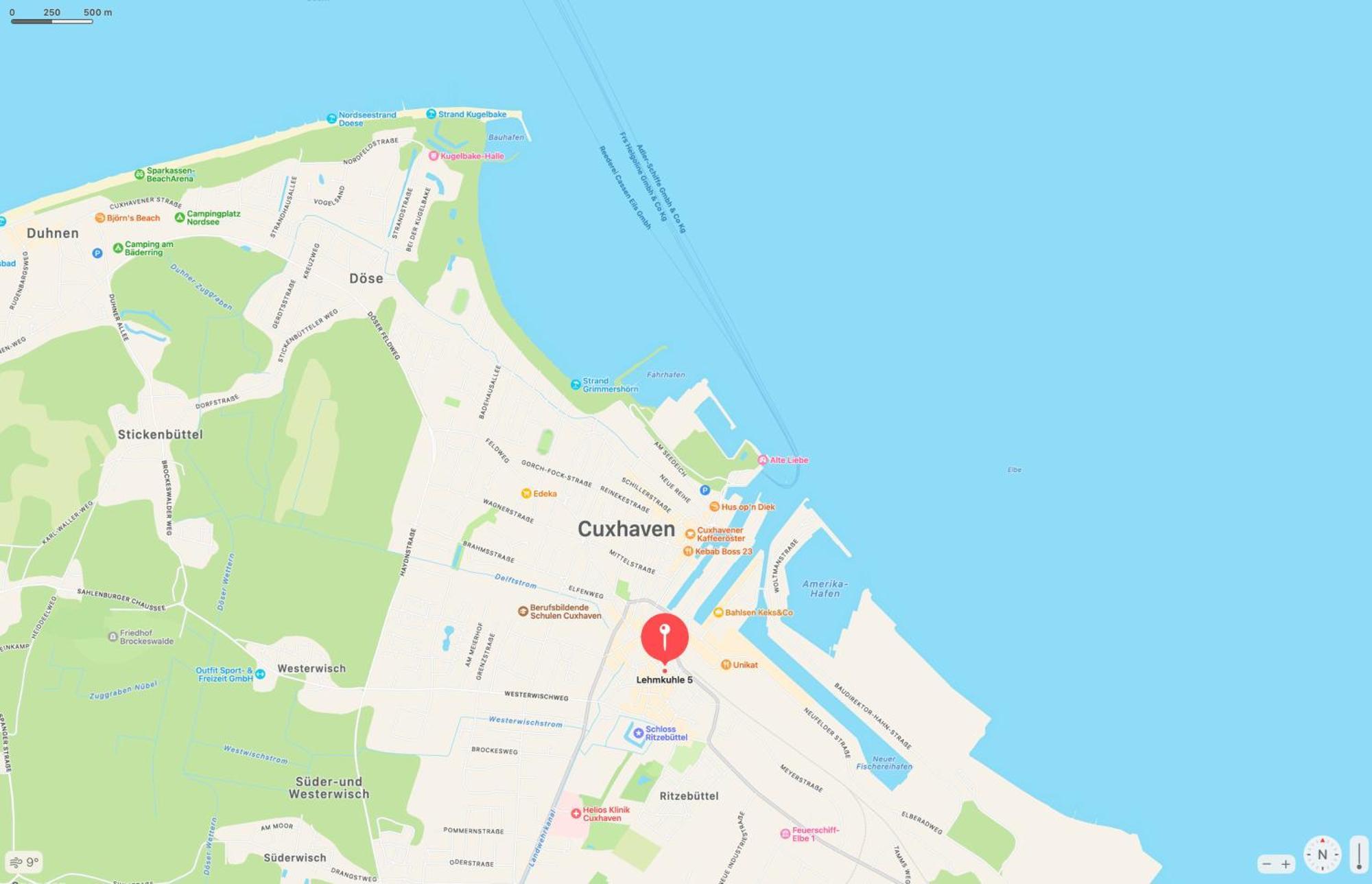 Kuestenliebe Cuxhaven 3 Kültér fotó